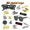 Óculos de Sol Fashion Versáteis Proteção Solar Celebridade da Internet Tendência Estilo de Rua Óculos de Sol Simples Retrô High-end Óculos de Sol para Exterior UV400