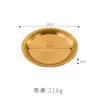 Bandeja de Prato Redondo com Borda Larga de Aço Inoxidável Coreano Prato para Bolo Ocidental Prato de Jantar Prato de Osso Prato Rasos Louça Dourada Prato para Churrasco