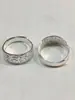 Anillo de apertura bañado en oro Estrella anillo bañado en plata liso y resistente al desgaste no se decolora venta al por mayor directa de fábrica anillo