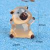 Boneca Capivara criativa luminosa fofa acessórios decorativos DIY mini cápsula surpresa pequenos enfeites