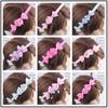 Acessórios de cabelo estilo coreano Acessórios de cabelo de arco transparente para crianças Acessórios de cabelo dos desenhos animados Taobao Night Market Stall Acessórios para o cabelo das meninas