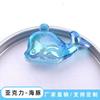 Llavero Colgante de Delfín Transparente Geométrico con Láser Accesorios para el Cabello Pendientes Pendientes Accesorios de Joyería DIY Material