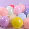 Decoraciones para Fiesta de Primer Cumpleaños y Boda de Colores Macaron Globos de Látex de Colores Dulces Látex Ecológico