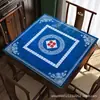 Tapete de mesa de mahjong mais vendido internacionalmente, estilo americano para uso doméstico, tecido de alta qualidade, resistente ao desgaste, antiderrapante, tapete de mesa de poker para entretenimento multijogador em ambientes internos