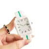 Suministros del Fabricante Reloj Dopamina Cuadrado Literario Estilo Universitario Estudiante Correa de Silicona Reloj Mujer 2025 Reloj para Dama