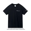 Camiseta de Manga Corta de Algodón Puro Unisex 2026 Nueva Camiseta Bordada Holgada Ins Marca de Moda Estilo Japonés Hong Kong Top Verano