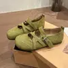 Sapatos Mary Jane Femininos Ballet 2026 Verão Novo Leve Confortável Salto Baixo Boca Rasa Par de Sapatos Individuais Combine com Saias Sapatos de Noite