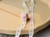 Accesorios de Encaje Exquisito con Borde Fino para Decoración de Cuello de Ropa, Encaje Bordado para Textiles del Hogar, Tela Blanca de Malla Hueca