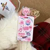 Juego de tarjetas deslizantes para estudiantes Loopy Ruby Little Beaver, tarjeta de comida, tarjeta de autobús, conjunto de protección de documentos de identidad, tarjeta de acceso para mujeres