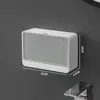 Jabonera de pared sin perforaciones para uso doméstico, alta capacidad de carga, jabonera con drenaje, soporte para jabón, estante de almacenamiento de jabón, jabonera