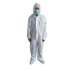 Ropa Protectora Desechable Ropa de Aislamiento de un Solo Uso Ropa a Prueba de Polvo Ropa de Trabajo Desechable para Baño de Enzimas con Capucha Ropa de Aislamiento para Granjas