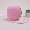 Bolsa Redonda de Palha Trançada para Crianças, Diâmetro 15cm, Pequena Bolsa de Desenho Animado Fofa para Meninas, Bolsa Transversal Infantil da Moda Fabricante