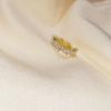 Anillo de Flor de Camelia para Dedo Índice de Diseño Nicho Retro Francés para Mujer, Lujo Accesible, Exquisito, Elegante de Alta Gama, Moderno y Personalizado