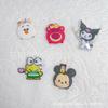 Broches Periféricos Lindos de Dibujos Animados Personalizados, Pines Pequeños de Pegamento Suave y Pegamento Estéreo, Pines de Esponja de PVC Prensados en Caliente