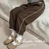 Pantalones de Primavera y Otoño para Niñas Ropa Nueva para Niños Pantalones Deportivos de Otoño para Niñas Pantalones Jogger Casuales con Estilo Venta al por Mayor