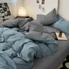 Juego de Cama de Invierno de Cuatro Piezas Funda Nórdica para Cama Individual Funda de Almohada Juego de Tres Piezas para Dormitorio Ropa de Cama Nuevo Estilo 2026