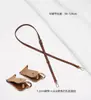 Pedido al por mayor Bolso Longchamp Modificación Hebilla de Cuero Genuino Sin Perforaciones Correa para el Hombro Cruzado Mini Ancho Bolso Longchamp Mini Accesorios