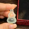 Pingente Olho de Gato Perfurado Pequena Cabaça Pingente de Jade Ornamentos Multicoloridos Colar Tráfego de Transmissão Ao Vivo Motorista Mais Vendido Tendência Nacional Atacado