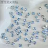 Rhinestones K9 azul claro con base puntiaguda para decoración de uñas, modernos y brillantes, de colores caramelo, cuadrados gruesos, con forma de corazón y otras formas especiales, venta al por mayor