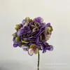 Hortênsia Manual 3D Cesta Retro Monet Hortênsia de Casamento de Alto Nível Decoração de Casa Fotografia Roxo Simulação de buquê