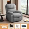 Sofá Espacial Multifuncional de Primeira Classe Sofá com Massagem Elétrica Sala de Estar Apartamento Pequeno Pode Balançar Girar Manicure Beleza Reclinável