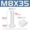 Parafusos Sextavados de Nylon Branco Parafusos de Plástico Pa66 Parafusos Sextavados Isolados de Plástico M3M4M5M6-M12