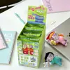 Maihe Original Mini Cuaderno Espiral de Alien de Tres Ojos Bolsa Sorpresa Planificador Estudiantil Cuaderno Diario Set de Notas Adhesivas