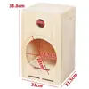 Caja Vacía de Madera Maciza 4 pulgadas 5 pulgadas 6.5 pulgadas 8 pulgadas Caja Vacía para Altavoz Caja de Estantería de Madera de Dos Vías Altavoz de Laberinto de Rango Completo