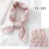 Moda Coreana 2020 Bufanda Pequeña Estampada de Seda Bufanda Cuadrada Pequeña Bufanda Decorativa Profesional para Mujer