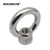 Tuerca de elevación estilo japonés de acero inoxidable 304 Tuerca de anillo de elevación JIS1169 tuerca de anillo aparejo de acero inoxidable