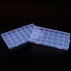 Caja Transparente de PP con Tapa abatible para Organización y Almacenamiento de Materiales para Joyería Hecha a Mano DIY Caja de Almacenamiento Desmontable Caja de Herramientas