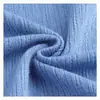 Tela Texturizada con Patrón de Corteza 195g Poliéster-Spandex Jacquard Tejido de Punto Elástico Texturizado para Tops y Trajes de Primavera y Verano