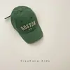 Gorro de Bebé Estilo Coreano Ins Primavera y Otoño Letra Bordada Gorra Infantil para Niños y Niñas Gorra para el Sol Gorra de Béisbol Trendy