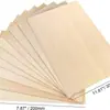 Corte de Tablero de Tilo Contrachapado Multicapa DIY Tablero de Madera Hecho a Mano Piezas Finas de Madera Materiales para Modelos de Construcción