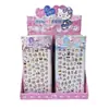 Nuevas pegatinas creativas de HelloKT con forma de hibisco, pegatinas decorativas lindas y de moda de alto valor para decoración casual