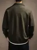 Estilo Old Money Retro Camisa Polo de Manga Larga Pulóver para Hombre Otoño Solapa Falsa de Dos Piezas Holgada Casual Sudadera con Capucha para Hombre