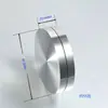 Rolamento de rotor de alumínio prato giratório de alumínio para bolo eixo de alumínio rotador base giratória de vidro para mesa de jantar rotador de camada dupla