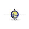 Pingente Diamante Redondo Nbl Basquete Pingente Golden State Warriors Colar Pingente Equipe de Basquete Fabricante Spot