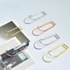 Clips para bolígrafos de metal al por mayor del fabricante, Accesorios creativos para cuadernos, Clips para papel, Portabolígrafos, Clips para bolígrafos, Clips para papel de regalo