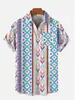 Aliexpress Wish Exportação Transfronteiriça Nova Camisa Masculina Casual Streetwear Estampada em 3D Camisa Masculina