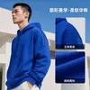 Sudadera con capucha de algodón chino de estilo otoñal transfronterizo, hombro caído, unisex, moda casual, suéter versátil con capucha, venta al por mayor