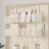 Estante de Almacenamiento con Gancho para Colgar en la Puerta, Organizador de Almacenamiento de Bolsas sin Taladro, Estante de Almacenamiento de Múltiples Niveles, Colgador de Sombreros para Montar en la Pared