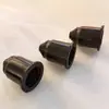 Tapas de Extremo de Tubo Corrugado de Plástico Absorbente de Impactos, Tapones de Sellado de Goma para Protección de Conductos