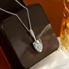 Collar con Cadena para Clavícula y Colgante de Pala con Circonita Microincrustada en Plata, Diseño de Nicho de Tendencia en Línea con Acabado de Alta Gama, Venta al por Mayor
