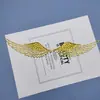 Alas de Ángel Piezas de Flor de Aleación Insignia Base Hecha a Mano DIY Materiales de Decoración Accesorios para Hacer Accesorios para el Cabello Accesorios para Itabag