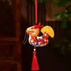 Pulsera de Cuerda Colorida del Festival del Bote del Dragón, Pulsera de Hilo de Cinco Colores Zongzi Tejida a Mano, Accesorio de Cuerda Tejido a Mano Estilo Tradicional Chino