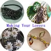 Set de Cuentas de Tubo de Vidrio de 24 Compartimentos 2*3mm/7*2mm Tubos Rectos Rellenos de Plata Cuentas para Manualidades Bordado Joyería