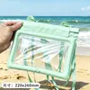 Nueva Bolsa Impermeable Sanrio para Nadar, Pantalla Táctil Transparente, Gran Capacidad, Bolsa Impermeable para Teléfono Móvil, Se Puede Usar Cruzada