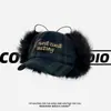 Gorra de Béisbol de Felpa con Orejeras Estilo Retro Americano para Mujer, Estilo Otoño e Invierno, Moda Urbana, Versátil y Amigable para Fotos