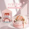 Cama canasta de flores para mascotas, universal para todas las estaciones, cama cuna, cama para mascotas, cama para perros, cama de princesa, casa para gatos y perros, extraíble y lavable